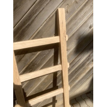 Handtuchhalter, Dekoleiter, Holzleiter, Eiche, Bad, Badmoebel, Kleiderständer, 140x50 cm